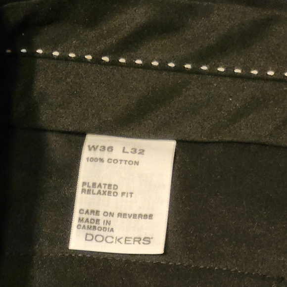 DOCKERS DRESS PANTS 36X32 - Picture 2 of 6